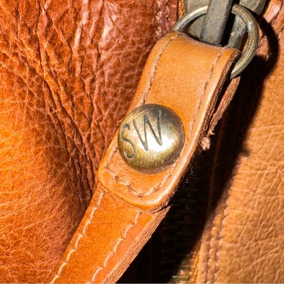 STUART WEITZMAN Backstrap Saddle Old West Calf Leather Ankle Boots Booties 10.5 - Picture 15 of 16